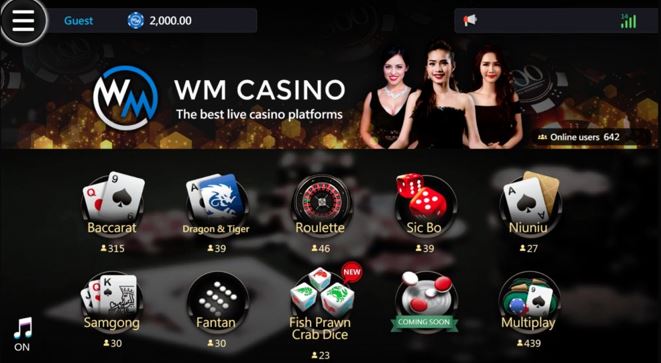 WM Casino บาคาร่า